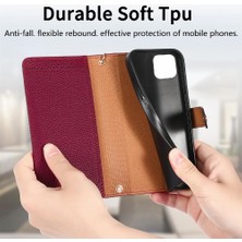 BDT Boutique Iphone 14 Için Kılıf Pro Aşk Kordon Cüzdan Fermuar Deri Kılıf (Yurt Dışından)