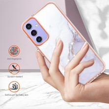 BDT Boutique Samsung Galaxy A15 5g Yumuşak Tampon Ince Tpu Mermer Desen (Yurt Dışından)