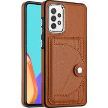 BDT Boutique Samsung Galaxy A52S 5g Kart Tutucu Premium Pu Deri Kickstand (Yurt Dışından)