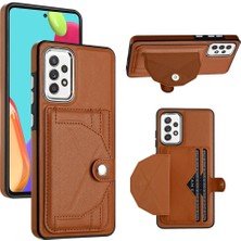 BDT Boutique Samsung Galaxy A52S 5g Kart Tutucu Premium Pu Deri Kickstand (Yurt Dışından)