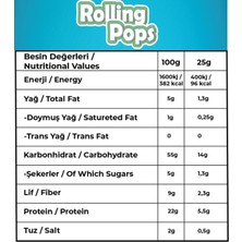 Rolling Pops 56G Süt Mısır Çeşnili Nohut ve Mercimek Cipsi Seti 6 Adet