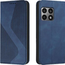 YH Market Oneplus 10 Için Kılıf Pro Manyetik Cüzdan Kickstand Pu Deri Kart Yuvaları (Yurt Dışından)