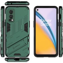 YH Market Oneplus Nord 2 5g Sağlam Askeri Kickstand Koruyucu Kapak Için Kılıf (Yurt Dışından)