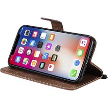 YH Market Kart Yuvası Klasik Düz Renk Iş Çantası ile iphone X/xs Için Flip Case (Yurt Dışından)