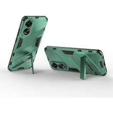 YH Market Oppo A78 Kickstand Koruyucu Kapak Için Kılıf Sağlam Askeri (Yurt Dışından)