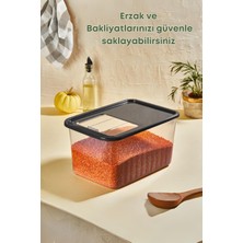 Grimor Life 2'li Mega Boy Sürgülü Kayar Kapaklı Tablet Deterjan Saklama Kutusu-Çok Amaçlı Saklama Kabı 10 Lt.