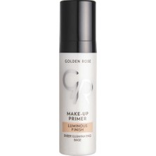 Golden Rose Make Up Primer Luminous Finish - Aydınlık Veren Makyaj Bazı - 30 ml - 8691190070540