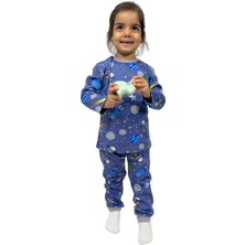 Messido Çocuk Pijama Takımı 1-5 Yaş Uzay Desen