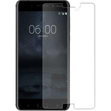 Tasopay Nokia 8 Uyumlu Ekran Koruyucu Kırılmaz Cam Darbelere Dayanıklı, Tamperli 4K Kalite, Çizilmez ve Parmak Izi Yapmayan Special Kırılmaz Cam