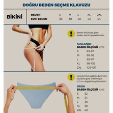 Eastern Prince Kadın Külot Bikini Slip Düşük Bel Basit Rahat İç Çamaşırı Standart Beden