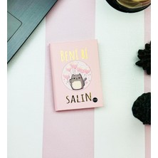 Giftmoda Beni Bi Salın Pembe Tasarımlı Sert Kapaklı Mini Defter