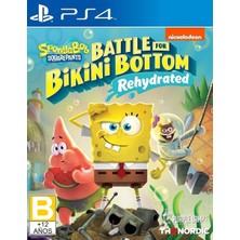 Nickelodeon Spongebob Squarepants: Battle For Bikini Bottom - Rehydrated Ps4 Oyunu