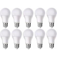 Noas 9 W LED Ampul E 27 Beyaz 10 Adet