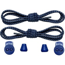 Mawrond Yuvarlak, Akıllı, Kilitle, Tak-Bırak, Elastik Bot, Spor Ayakkabı Bağcığı, 100 Cm, 1 Çift