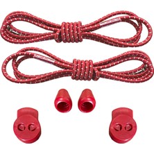 Mawrond Yuvarlak, Akıllı, Kilitle, Tak-Bırak, Elastik Bot, Spor Ayakkabı Bağcığı, 100 Cm, 1 Çift