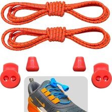 Mawrond Yuvarlak, Akıllı, Kilitle, Tak-Bırak, Elastik Bot, Spor Ayakkabı Bağcığı, 100 Cm, 1 Çift