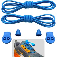 Mawrond Yuvarlak, Akıllı, Kilitle, Tak-Bırak, Elastik Bot, Spor Ayakkabı Bağcığı, 100 Cm, 1 Çift