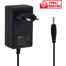 Shopzum  9 Volt - 2 Amper Ince 2.5*0.7 Uç Yerli Üretim Tablet Pc Adaptörü