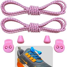 Mawrond Yuvarlak, Akıllı, Kilitle, Tak-Bırak, Elastik Bot, Spor Ayakkabı Bağcığı, 100 Cm, 1 Çift