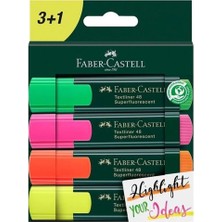 Sports Faber Fosforlu Kalem 4'lü