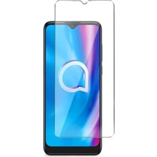 Tasopay Alcatel 1s Uyumlu Ekran Koruyucu Kırılmaz Cam Darbelere Dayanıklı, Tamperli 4K Kalite, Çizilmez ve Parmak Izi Yapmayan Special Kırılmaz Cam