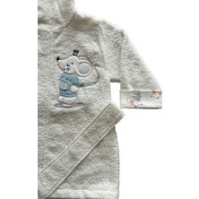 Babyline Aş Prenses Fare Nakışlı Bebek & Çocuk Bornoz Seti