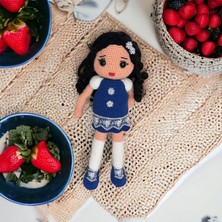 Paris Organik Oyuncak Oya Bebek Amigurumi (38 Cm)