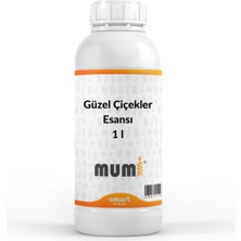 Mumi Güzel Çiçekler Mum Esansı 1 Litre