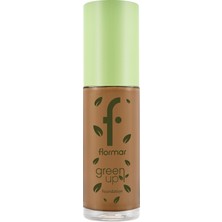 Flormar Green Up Kremsi Dokulu & Mat Bitişli Vegan Fondöten