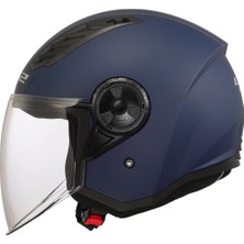 Ls2 Aırflow 2 Mat Navy Mavi Kask