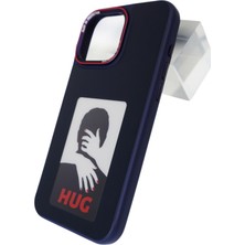 Urr iPhone 15 Pro Max Nfc Smart Case Akıllı Kapak - Siyah