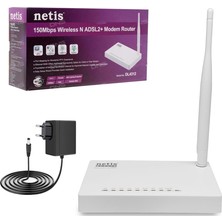 Netis DL-4312 Kablosuz Modem Router 4 Port 150 Mbps Adsl2