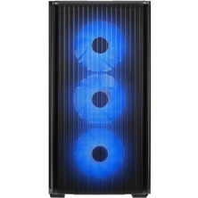 Rampage Craft 4-Rgb Fanlı Gamıng Mıd-Tower Pc Kasası Siyah