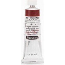 Schmincke Mussini Yağlı Boya 35 ml Pompeiian Red 647 S.1