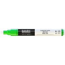 Liquitex Professional Akrilik Markör Ince Uç 2 mm Fluorescent Green 985