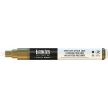 Liquitex Professional Akrilik Markör Ince Uç 2 mm Iridescent Antique Gold 237