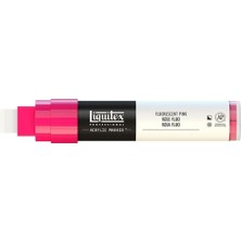 Liquitex Professional Akrilik Markör Kesik Uç 15 mm Fluorescent Pink 987