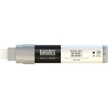 Liquitex Professional Akrilik Markör Kesik Uç 15 mm Neutral Gray 7 7599