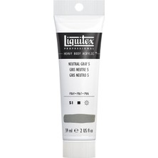 Liquitex Professional Heavy Body Akrilik Boya 59 ml Neutral Gray 5 599 S1