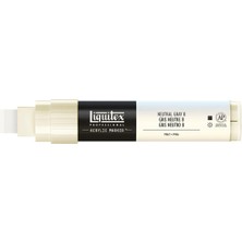 Liquitex Professional Akrilik Markör Kesik Uç 15 mm Neutral Gray 8 8599