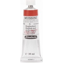 Schmincke Mussini Yağlı Boya 35 ml English Red 651 S.1