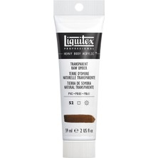 Liquitex Professional Heavy Body Akrilik Boya 59 ml Transparent Raw Umber 333 S2