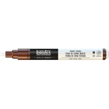 Liquitex Professional Akrilik Markör Ince Uç 2mm Burnt Sienna 127