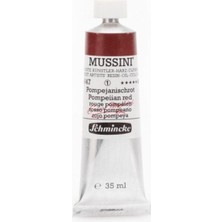 Schmincke Mussini Yağlı Boya 35 ml Pompeiian Red 647 S.1