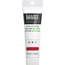 Liquitex Professional Heavy Body Akrilik Boya 59 ml Cadmium-Free Red Deep 895 S4