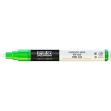 Liquitex Professional Akrilik Markör Ince Uç 2 mm Fluorescent Green 985