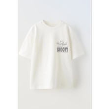 Emila Kids Snoopy Baskılı Tişört