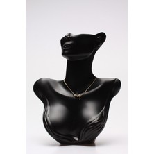 Chantaky 007 15005 Love Yazılı Çelik Kadın Kolye Altın Standart