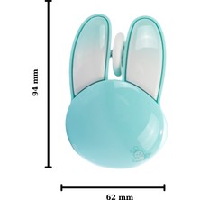 NDNeed Sevimli Tavşan 3D Mavi Mouse Bluetooth + 2.4g Dual Mode