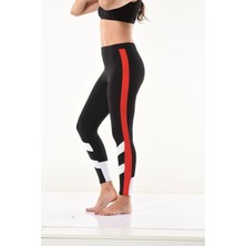 Miraxx Derya Kurşun Şeritli Kadın Tayt 0588